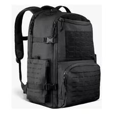 Mochila Tática Commander 50 Litros - Invictus Cor Preto Desenho Do Tecido Liso