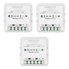 Pack 3 Interruptores Inteligentes Wifi Smart Switch Domótica