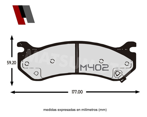 Pastillas De Freno Delantera Chevrolet Silverado 1500 5.0  Foto 3