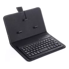 Teclado Inalámbrico Bluetooth Con Soporte (funda)