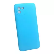 Funda Para Samsung A03 Silicona Proteccion Camara Con Felpa 