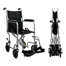 Cadeira De Rodas Dobrável Compacta Leve Em Aço Veneza Praxis