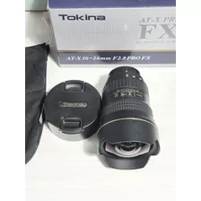 Lente Tokina 16-28mm F2.8 Nikon At-x Pro Fx 