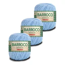 Barbante Barroco Maxcolor 4 Circulo 200g - 3 Unidades