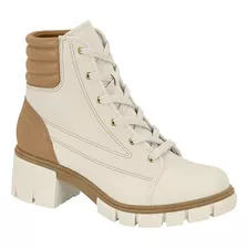 Bota Feminina Coturno Moleca Salto Bloco 5338-107