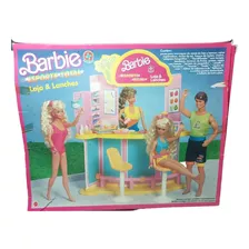 Barbie Loja E Lanches Esporte Total - Estrela Antigo 80 90