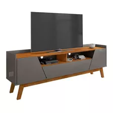 Rack Tv 70 Florencia Titanium Natural