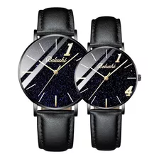 T Reloj De Pulsera 2pcs Parejas Correas De Acero Inoxidable