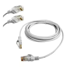 Cable Red 3 Mts Categoría Cat5 Utp Rj45 Ethernet Internet