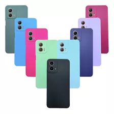 Capa Capinha Case Compatível Moto G34 Tela 6.5 Aveludada