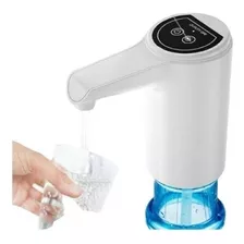 Bomba Dispensador Usb Agua Electrónico Recargable Botellón Color Blanco
