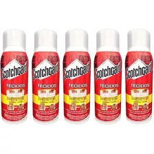 Kit Com 5 Scotchgard 3m Protetor De Tecidos Spray 353ml