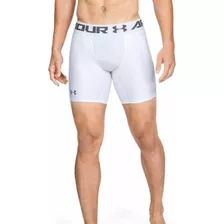 Short Licra Under Armour Heat Gear White Men