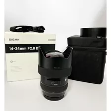 Sigma Art 14-24mm Para Canon