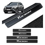 Sticker Cubre Estribos Fibra Carbon Para Hyundai Atos 