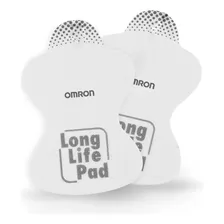 Long Life Pads - Eletrodos P/ Reposição Tens Omron Cor Branco 110v 220v (bivolt)