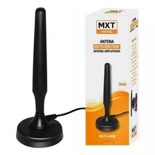 Antena Tv Amplificada 20db Mxt Mdtv 400-b Digital Hd Uhf