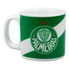 Caneca Porcelana 120ml Palmeiras Mileno