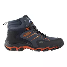 Botas Hombre Camping Senderismo Discovery 2383 Azul Nja