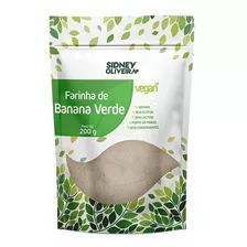 Farinha De Banana Verde 200g Vegano Sidney Oliveira