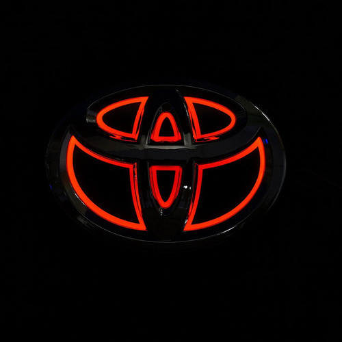 Luz Led Con Emblema De Parrilla Delantera Para Toyota Hilux Foto 9