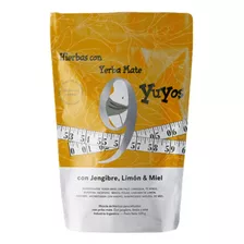 Yerba Mate 9 Yuyos Con Jengibre, Limón Y Miel Pack X 6 Unid.