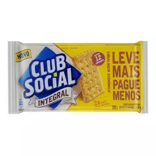 Biscoito Club Social Integral Tradicional 288g