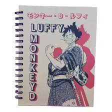 Cuaderno De Monkey D Luffy De One Piece