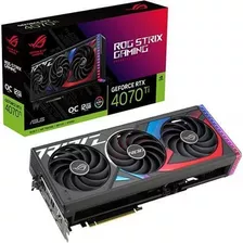 Asus Rog Strix Nvidia Geforce Rtx 4070 Ti Oc Edition 12gb