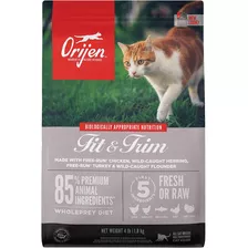 Alimento Para Gato Dry Fish & Trim Orijen Premium 1.8 Kg