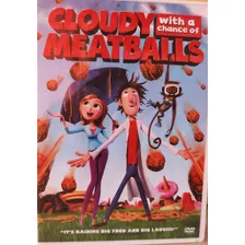 Cloudy With A Chance Of Meatballs Lluvia De Hamburguesas Dvd