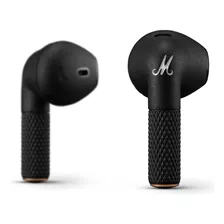 Auriculares Bluetooth Marshall Minor Iii Wireless Color Negro Color De La Luz Verde