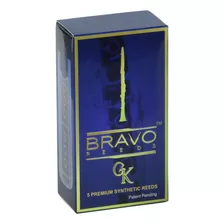 Bravo Canas Sinteticas Para Clarinete Bb - Fuerza 2.5 (caja 