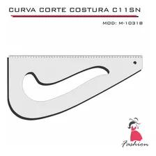 Curva Corte Costura Modelagem C11sn 1031 Régua Acrílic Fenix