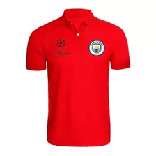Camiseta Manchester City Gola Polo Camisa Torcedor