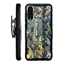 Funda Uso Rudo Camuflage 3 En 1 Para Samsung A30s A50s A50