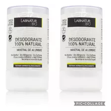 Pack Desodorante Piedra Alumbre 100% Natural 120g C/u, Sys