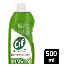 Detergente Bio Active Lima Cif 500 Ml