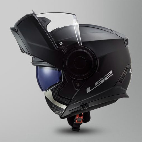 Casco Ls2 Scope Solid Negro Mate Ff902 Foto 3