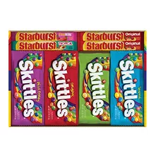 Skittles & Starburst Mezcla De Variedades De Tamaño Complet