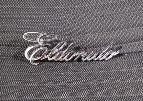 Emblema Logotipo Letras Cadillac Eldorado Original $$xpza Foto 3