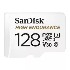 Micro Sd Sandisk High Endurance 128gb Clase 10 4k- Challet99