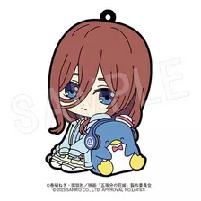 Gotoubun No Hanayome X Sanrio Characters Rubber Strap Miku