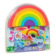 Arcoiris Apilable Madera Las Pistas De Blue Melissa & Doug