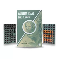 1 Álbum Para Moedas Do Real Brasileiro 1994 A 2025 - Novo