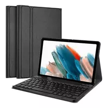 Funda Con Teclado Procase Para Galaxy Tab A8 Negra