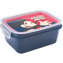 Marmita Infantil Lancheira Bento Box Mickey 850ml Plasútil