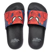 Chinela Slide Ojota Niño Spiderman Heroe Marvel Hombre Araña