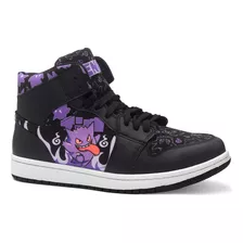 Tenis Gengar Fantasma Negro Anime Hi Top Bota