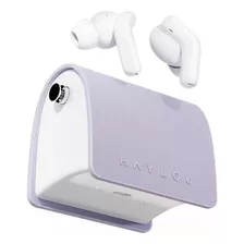 Fone De Ouvido Haylou Lady Bag Tws Bluetooth 5.2 Cor Violeta